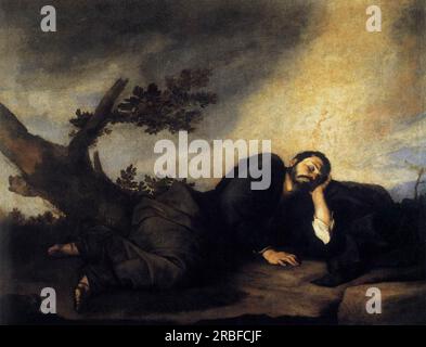 Jacob's Dream 1639; Napoli, Italia di Jusepe de Ribera Foto Stock