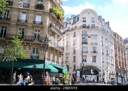 Parigi, Francia - 07.01.2023: Foto Stock