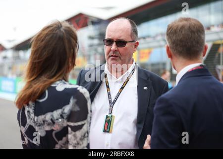 REID Robert (gbr), Vice Presidente dello Sport della FIA, ritratto durante il Gran Premio britannico di Formula 1 2023, decimo round del Campionato Mondiale di Formula 1 2023 dal 7 al 9 luglio 2023 sul circuito di Silverstone, a Silverstone, Regno Unito Foto Stock