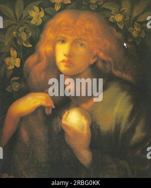 Mary Magdalene 1877 di Dante Gabriel Rossetti Foto Stock