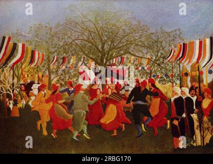 Centennial of Independence 1892 di Henri Rousseau Foto Stock