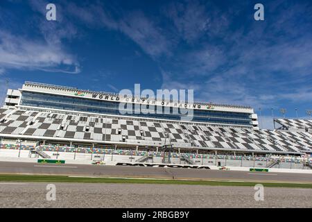 25 gennaio 2018, Daytona Beach, Florida, USA: Il Daytona International Speedway ospita il BMW Endurance Challenge a Daytona Beach Foto Stock