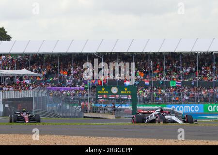 Nick DeVries (NED) Scuderia AlphaTauri durante LA FORMULA 1 ARAMCO BRITISH GRAND PRIX 2023 - jUL7-9 Silverstone, Gran Bretagna Foto Stock