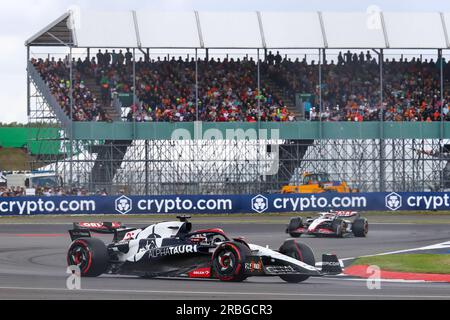 Nick DeVries (NED) Scuderia AlphaTauri durante LA FORMULA 1 ARAMCO BRITISH GRAND PRIX 2023 - jUL7-9 Silverstone, Gran Bretagna Foto Stock