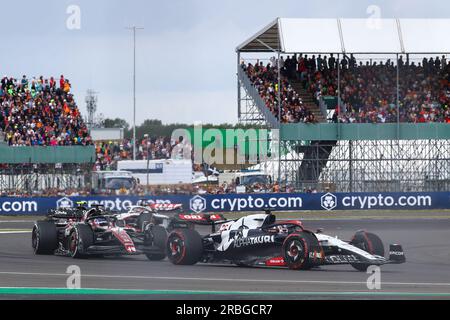 Nick DeVries (NED) Scuderia AlphaTauri durante LA FORMULA 1 ARAMCO BRITISH GRAND PRIX 2023 - jUL7-9 Silverstone, Gran Bretagna Foto Stock