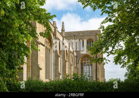 Collegiate Church of Holy Trinity, Tattershall, Lincolnshire, Regno Unito Foto Stock