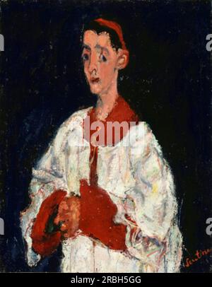 Altar Boy 1927 - 1928; Francia di Chaim Soutine Foto Stock