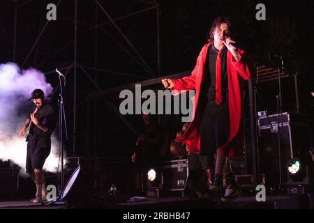 Senigallia, Italia. 8 luglio 2023. Naska Credit: Agenzia fotografica indipendente/Alamy Live News Foto Stock