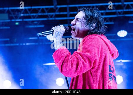 Senigallia, Italia. 8 luglio 2023. Naska Credit: Agenzia fotografica indipendente/Alamy Live News Foto Stock