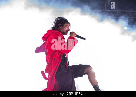 Senigallia, Italia. 8 luglio 2023. Naska Credit: Agenzia fotografica indipendente/Alamy Live News Foto Stock