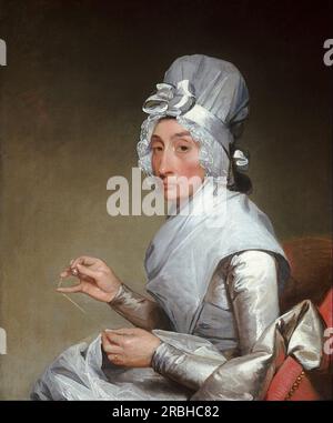 Catherine Brass Yates (Mrs. Richard Yates) 1794 di Gilbert Stuart Foto Stock