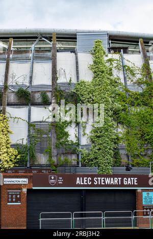 Surrey Cricket Club, Kia Oval, Kennington, Borough of Lambeth, Londra, Inghilterra, Regno Unito Foto Stock