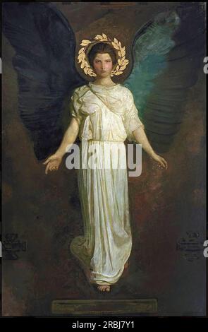 A Winged Figure 1904 di Abbott Handerson Thayer Foto Stock