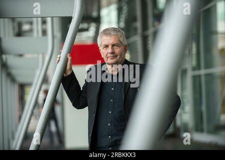 Francoforte, Deutschland. 10 ottobre 2014. FOTO D'ARCHIVIO: Roland JAHN compie 70 anni il 14 luglio 2023, Roland JAHN, Germania, attivista per i diritti civili, Responsabile della Stasi Records Authority BStU, il 10 ottobre 2014 Frankfurt Book Fair 2014 dall'8 al 12 ottobre 2014 a Francoforte sul meno/Germania Credit: dpa/Alamy Live News Foto Stock