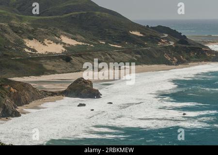 Pacific Coast Highway, USA, California, Pacific Coast Highway Foto Stock