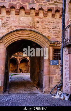 Francia, Aveyron (12), Rodez, la casa di Benoit del XV secolo Foto Stock