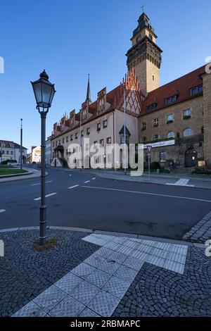 Municipio di Zeitz, distretto di Burgenland, Sassonia-Anhalt, Germania Foto Stock