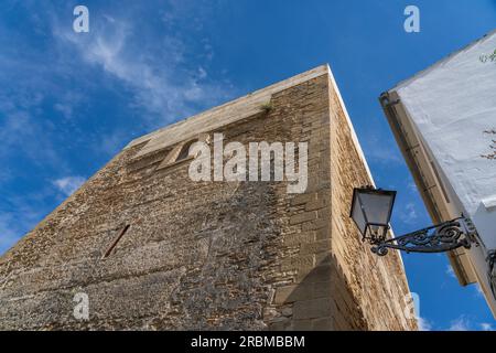 Torreon del Homenage Tower - Setenil de las Bodegas, Andalusia, Spagna Foto Stock