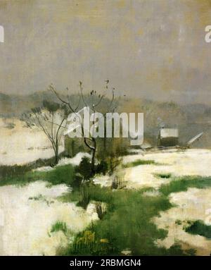 An early Winter 1882 di John Henry Twachtman Foto Stock