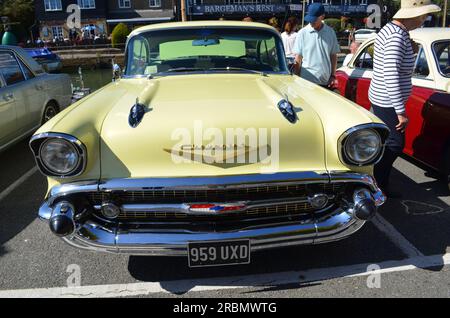 Chevrolet bel Air Sport Coupé 1957 Foto Stock