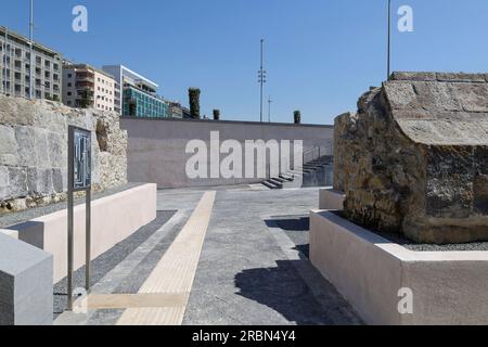 Napoli, Campania, ITALIA. 10 luglio 2023. 10/07/2023 Napoli, inaugurazione del nuovo sottopassaggio dal porto di Napoli a Piazza Municipio.nella foto: (Credito immagine: © Fabio Sasso/ZUMA Press Wire) SOLO USO EDITORIALE! Non per USO commerciale! Crediti: ZUMA Press, Inc./Alamy Live News Foto Stock