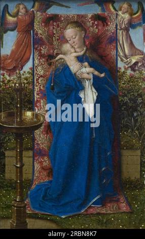 Madonna alla Fontana 1439 di Jan van Eyck Foto Stock