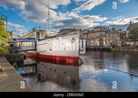 «The Ship on the Shore» a Leith, Edimburgo, città di Edimburgo, Scozia, Regno Unito Foto Stock