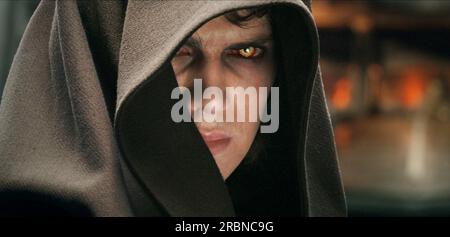 Star Wars episodio III la vendetta dei Sith Hayden Christensen Foto Stock