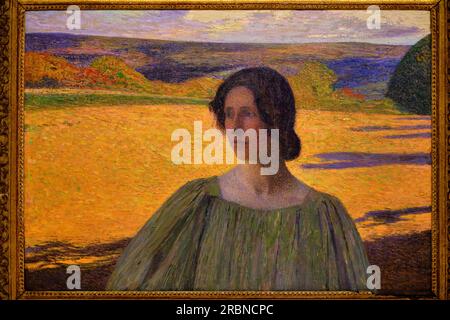 Francia, Lot (46), Cahors, Henri Martin Museum, Meditazione Foto Stock