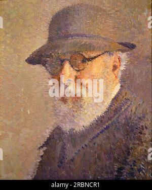 Francia, Lot (46), Cahors, Henri-Martin Museum, Self-portrait Foto Stock