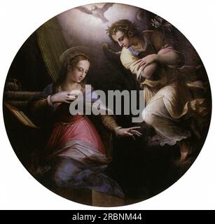 L'Annunciazione 1571 di Giorgio Vasari Foto Stock