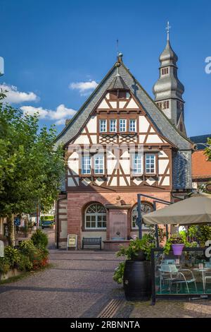 Vecchio municipio di Hofheim am Taunus, Taunus, Assia, Germania Foto Stock