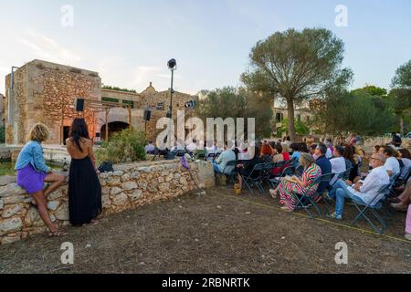 Joan Miquel Oliver , Totsolet, Rafal dels Porcs, es Llombards, Santanyí, Maiorca, Isole Baleari, Spagna. Foto Stock