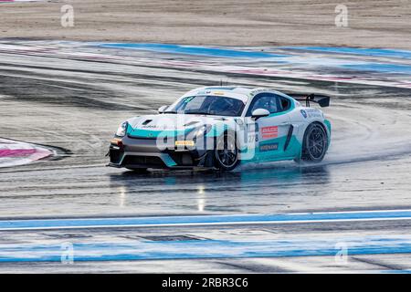 GT4 European Series 2023 sul circuito Paul Ricard , Castellet, FRANCIA, 03/06/2023 Florent 'MrCrash' B.. Foto Stock