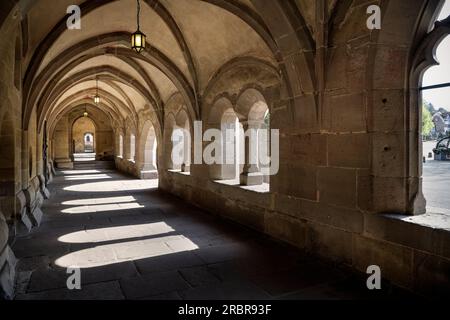 Volta nel cosiddetto paradiso, chiesa del monastero dell'abbazia cistercense Monastero di Maulbronn, Enzkreis, Baden-Württemberg, Germania, Europa, UNESCO Wo Foto Stock