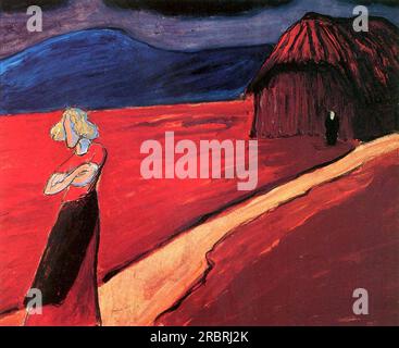 Senza titolo di Marianne von Werefkin Foto Stock