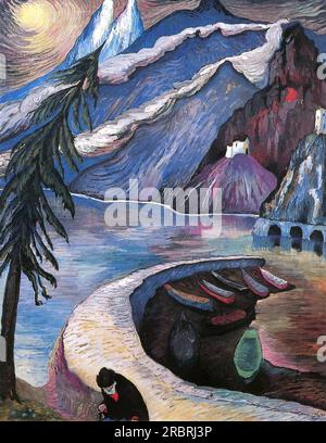 Senza titolo di Marianne von Werefkin Foto Stock