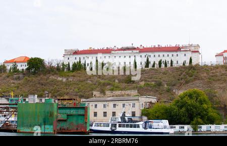 Sebastopoli, Crimea. 26 settembre 2021. Ramo del Mar Nero dell'Università statale di Mosca Lomonosov. Crediti: Katrina Kochneva/ZUMA Wire/Alamy Live News Foto Stock