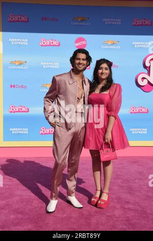 Los Angeles, California, USA 9 luglio 2023 l'attore solo Mariduena partecipa alla Warner Bros. Immagini prima mondiale di ÔBarbieÕ al Shrine Auditorium il 9 luglio 2023 a Los Angeles, California, USA. Foto di Barry King/Alamy Stock Photo Foto Stock