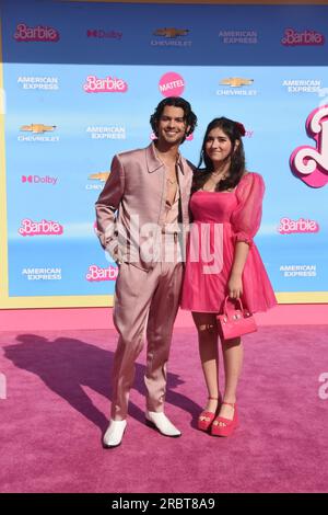 Los Angeles, California, USA 9 luglio 2023 l'attore solo Mariduena partecipa alla Warner Bros. Immagini prima mondiale di ÔBarbieÕ al Shrine Auditorium il 9 luglio 2023 a Los Angeles, California, USA. Foto di Barry King/Alamy Stock Photo Foto Stock