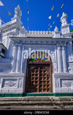 Mauritius, quartiere di Port-Louis, Port-Louis, la moschea del venerdì o Jummah Masjid, 1850 Foto Stock