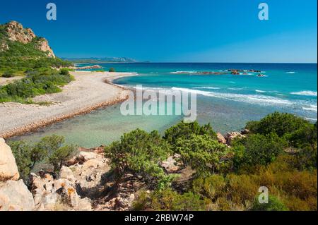 Lispedda, Cardedu, Gairo, Ogliastra, Sardegna, Italia, Europa Foto Stock