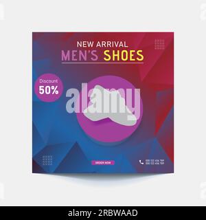 banner banner per modelli di social media promozione vendita moda per blog. poster di vendita organica del puzzle del post quadrato di instagram e facebook completamente modificabile. fresco te Illustrazione Vettoriale