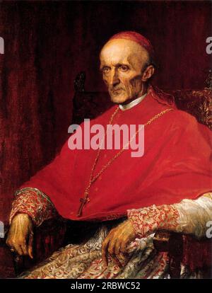 Cardinal Manning 1882 di George Frederick Watts Foto Stock