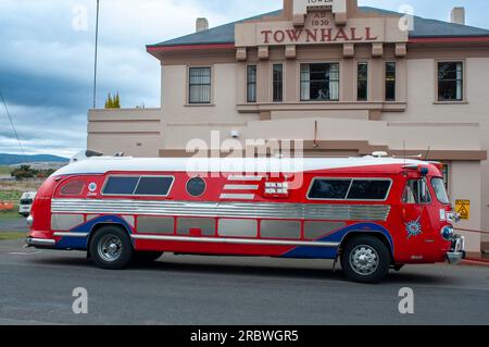 Autobus turistici Ansair Flxible intorno al 1955 Foto Stock