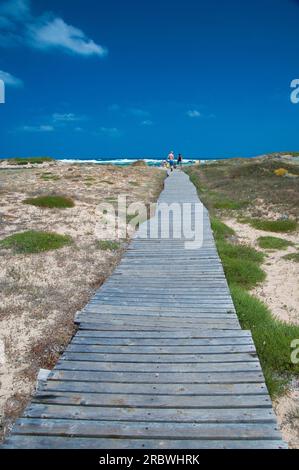 Sa Rocca Tunda e Capo Mannu, San vero Milis, Sardegna, Italia, Europa Foto Stock