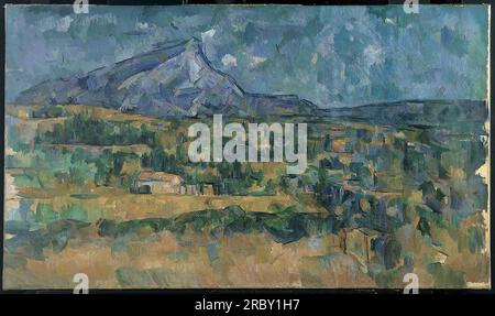 Mont Sainte Victoire 1906 di Paul Cezanne Foto Stock