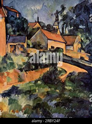 Svolta su Montgeroult 1899 di Paul Cezanne Foto Stock