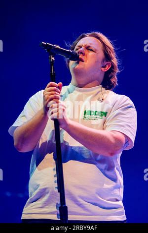 Milano, Italia. 31 maggio 2023. Lewis Capaldi concerto dal vivo al Mediolanum Forum di Milano Italia maggio 31 2023 (foto di Andrea Ripamonti/NurPhoto) crediti: NurPhoto SRL/Alamy Live News Foto Stock