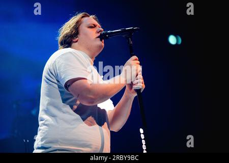 Milano, Italia. 31 maggio 2023. Lewis Capaldi concerto dal vivo al Mediolanum Forum di Milano Italia maggio 31 2023 (foto di Andrea Ripamonti/NurPhoto) crediti: NurPhoto SRL/Alamy Live News Foto Stock